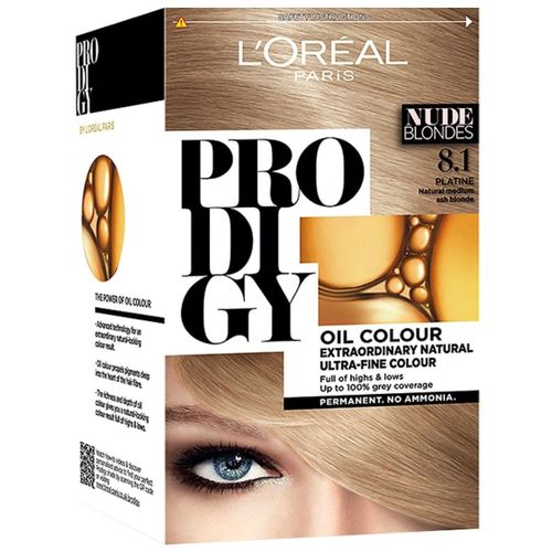 L'Oreal Paris صبغة شعر برودجي بدون أمونيا - 8.1 اشقر رمادي فاتح