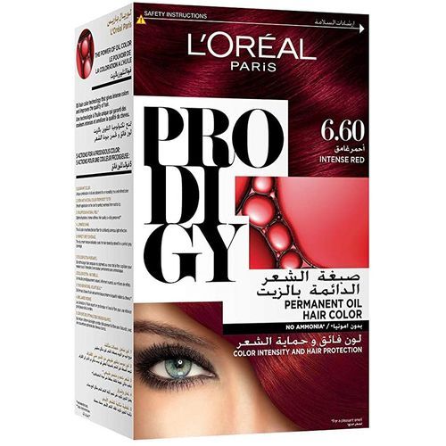 L'Oreal Paris صبغة شعر برودجي بدون أمونيا - 6.60 أحمر غامق