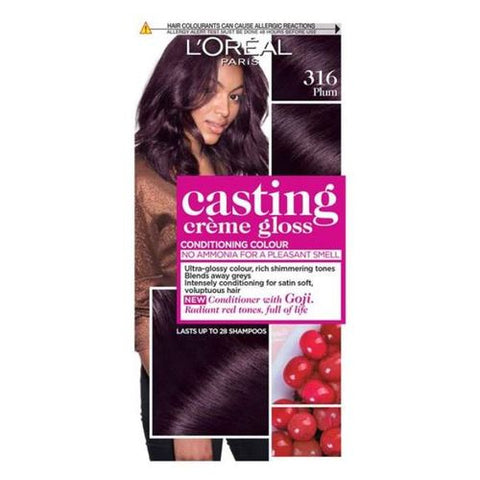 L'Oreal Paris Casting Creme Gloss Hair Color - 316 Plum