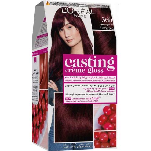 L'Oreal Paris Casting Crème Gloss Hair Color 360 Dark Red