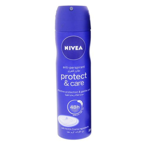 Nivea Protect & Care Spray Anti-Perspirant - 150ml