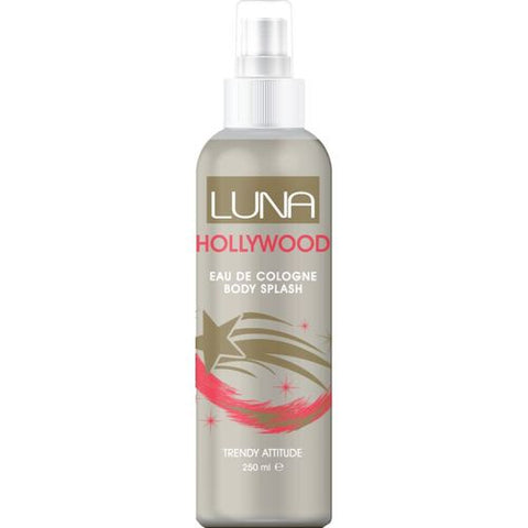 Luna Hollywood Body Splash - Eau De Cologne - For Women - 250 Ml