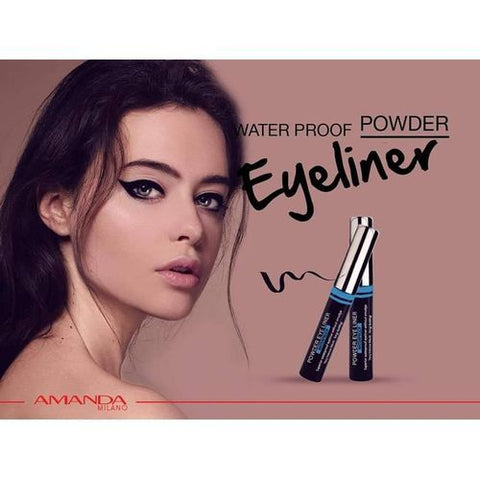 Amanda Powder Eye Liner - Waterproof – Black