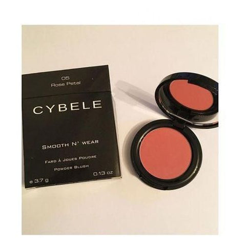 Cybele Smooth N`Wear Powder Blush - Rose Petal 05 - 3.7gm