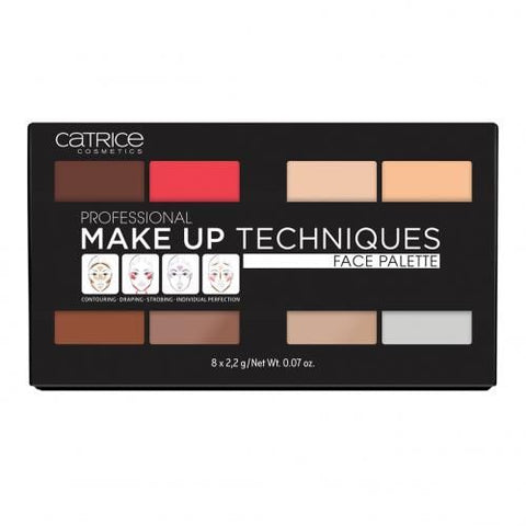 Catrice Professional - Make up Techniques - Face Palette - 8*2.2g