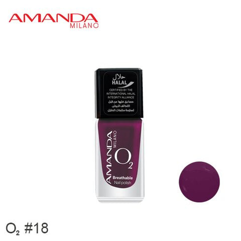 Amanda O2 Breathable Nail Polish - No.18