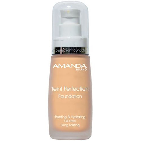 Amanda Milano Tient Perfection Face Foundation - 18 Beige, 30 ml