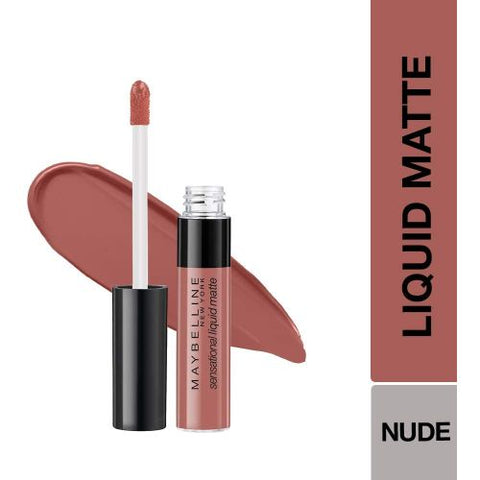 Maybelline Sensational Liquid Matte Lipstick - 09 As Truly Mlbb - 7G