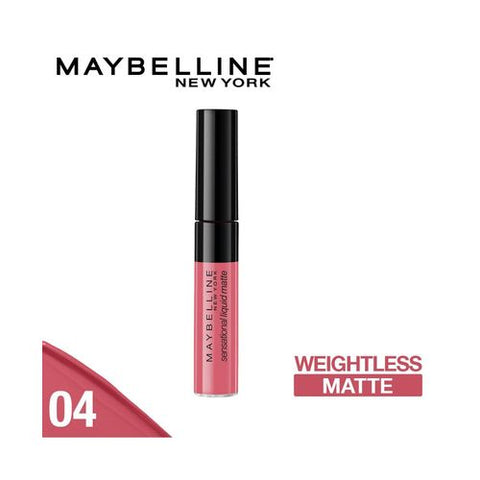 Maybelline Sensational Liquid Matte Lipstick - 04 Easy Berry - 7G