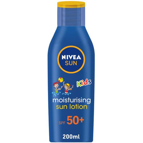 Nivea SUN Kids Protect & Care Water Resistant Sun Lotion - SPF 50+ - 200ml