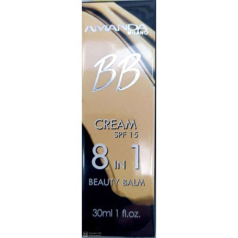 Amanda 8 In 1 Beauty Balm Bb Cream - No.: 02 Medium Beige