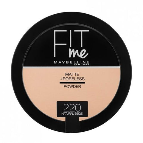 Maybelline New York Fit Me Matte + Poreless Powder 220 Natural Beige