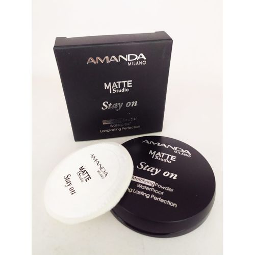 Amanda Matte Studio - Stay On Mattifying Powder - No.:01