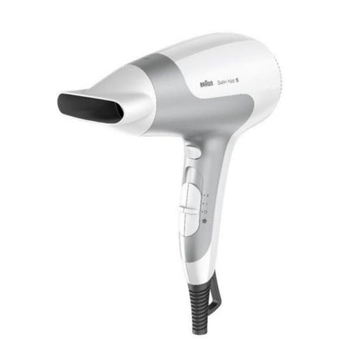Braun HD585 Satin Hair 5 Power Perfection Dryer With Ionic Function And Diffusor - 2500 W